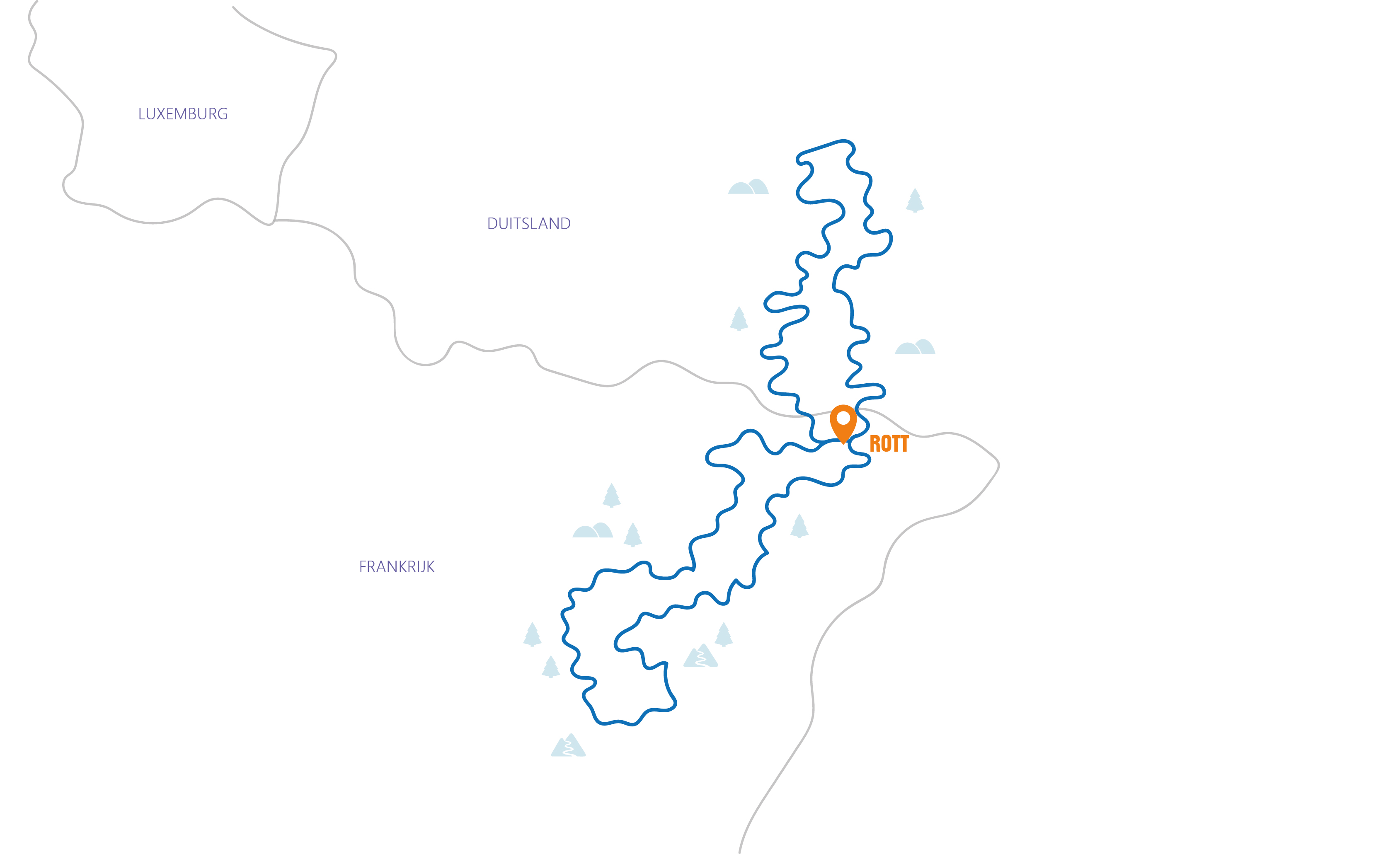 Frankrijk - Elzas lang weekend voorjaar Routekaart